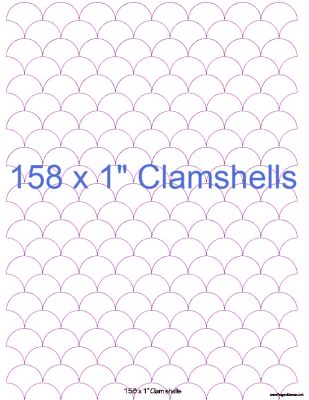 1” Clamshells x 158 (DOWNLOAD)