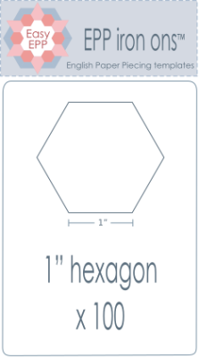1" Hexies x 100