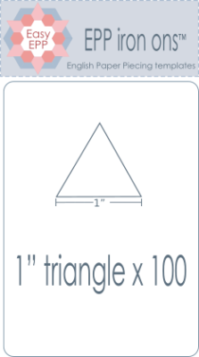1" Triangles x 100