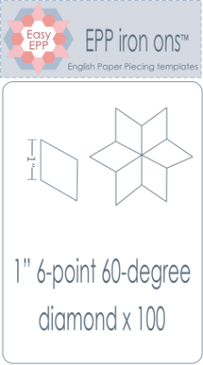 1" 60-degree Diamonds x 100