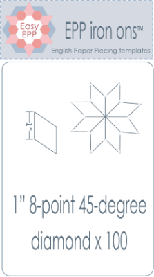 1" 45-degree/8-point Diamonds x 100