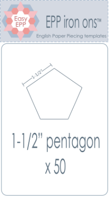 1-1/2" Pentagons x 50