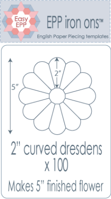 2" Curved Dresdens x 100