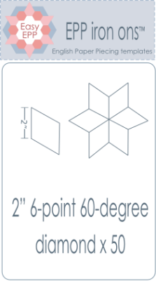 2" 60-degree 6-point Diamonds x 50