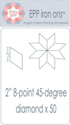 2" 45-degree 8-point Diamonds x 50