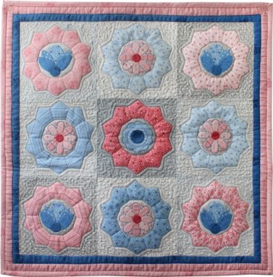 3/4" Pentagon Quilt of the Month