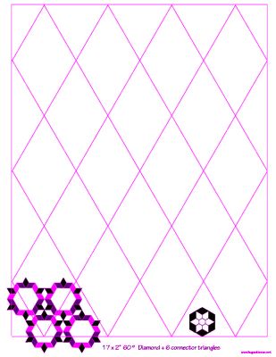 2” 60-degree Diamonds x 17 (DOWNLOAD)