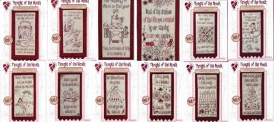 Thought of the Month Set of 12