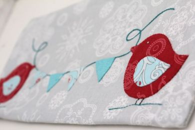 Applique Club - Birdie Pencil Case