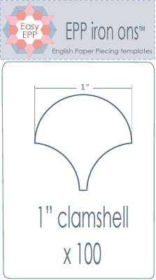 1" Clamshells x 100