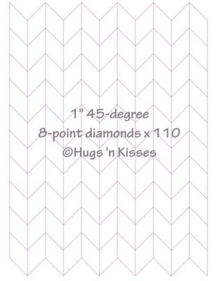 1" 45-degree 8-point diamonds x 110 (DOWNLOAD)