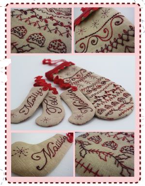 Festivity Stockings : Pattern 