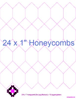 1” Honeycombs x 24 (DOWNLOAD)