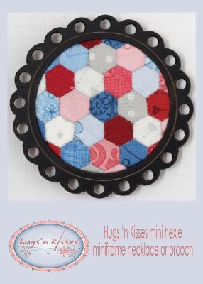 Postcard - Mini Hexie Mini Frame
