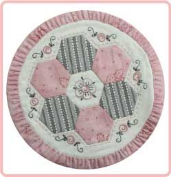 Hexie Club - Mug Rug : Pattern 