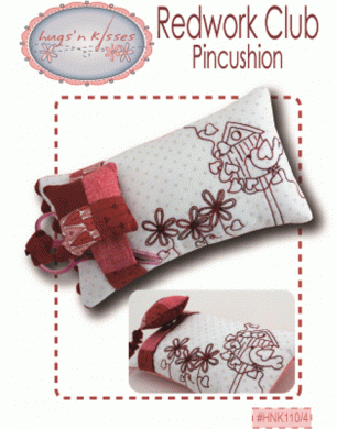 Redwork Club - Pincushion