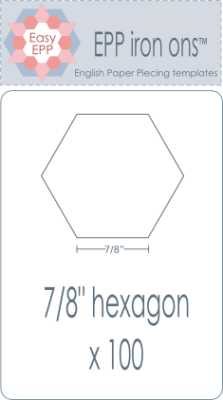 7/8" Hexies x 100