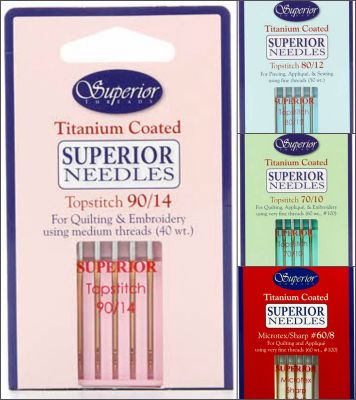 Superior Titanium-Coated Needles