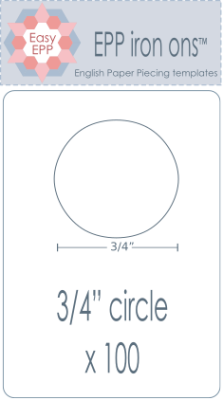 3/4" Circles x 100