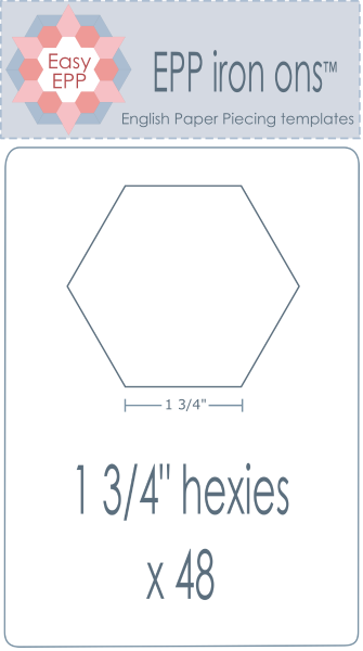 1 3/4'' Hexies x 48