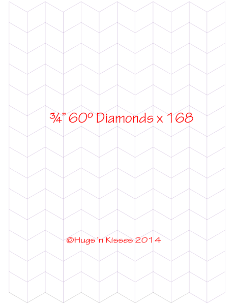 3/4” 60-degree Diamonds x 168 (DOWNLOAD)