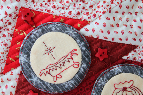 Mystery Advent Stitch-along Advent tree pattern