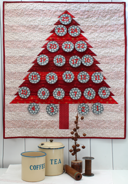 Mystery Advent Stitch-along Advent tree pattern
