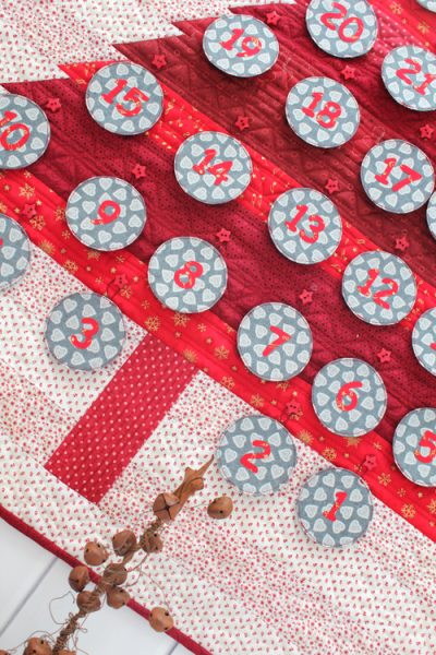 Mystery Advent Stitch-along Advent tree pattern