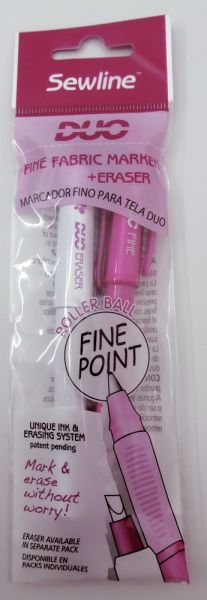 Sewline Duo Fine Point Marker and Eraser