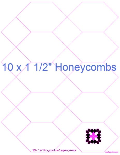 1-1/2” Honeycombs x 10 (DOWNLOAD)