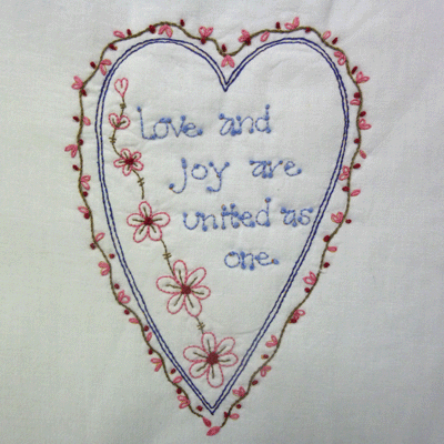 Little Love Note 4 - Love and Joy are United as One