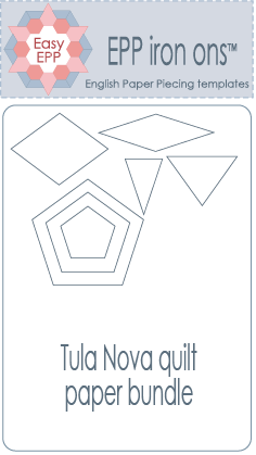 Tula Nova quilt bundle EPP paper set